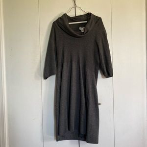 Robbie Bee grey sweater dress